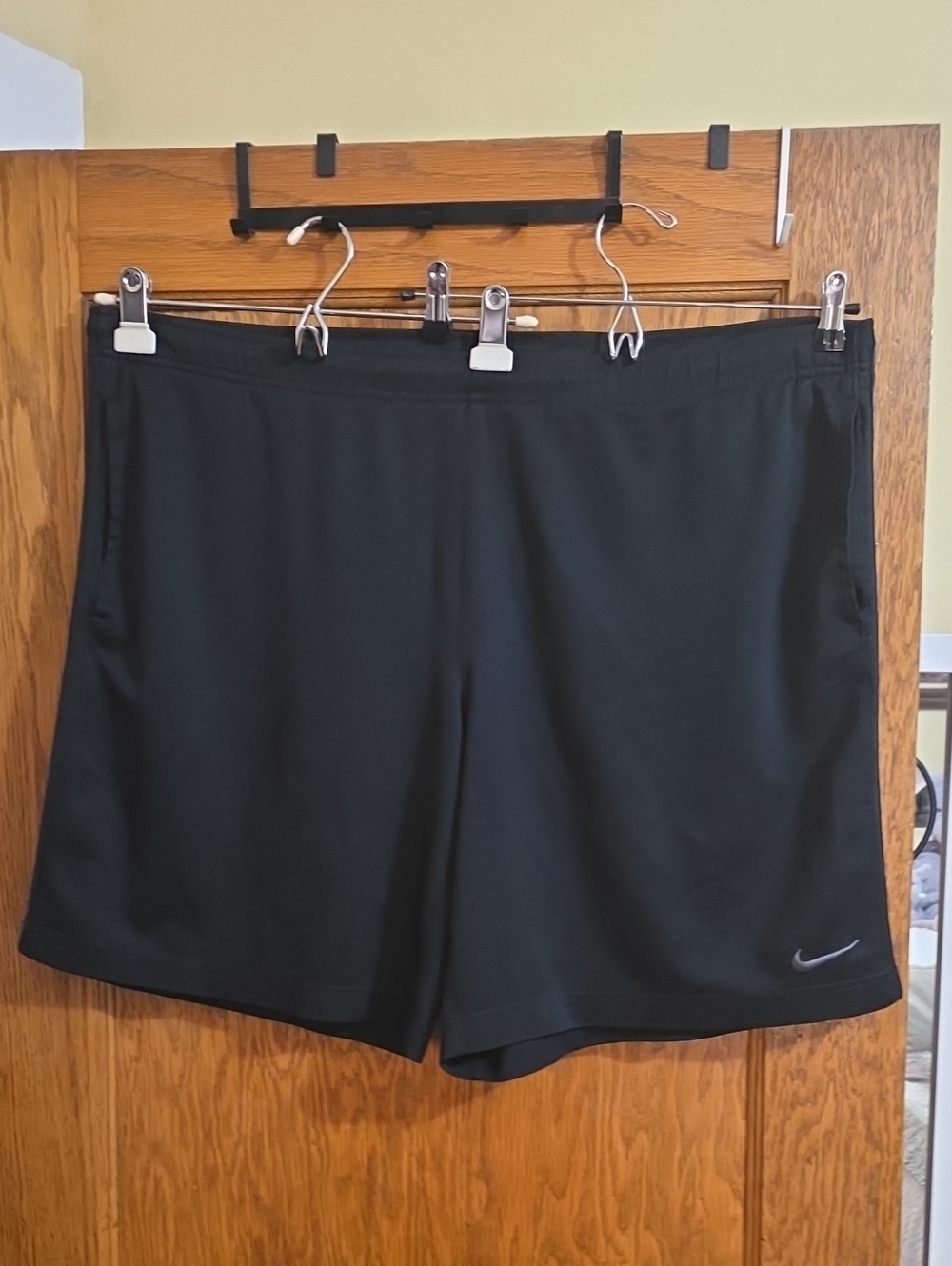 Nike Black Performance Shorts with Subtle Swoosh
